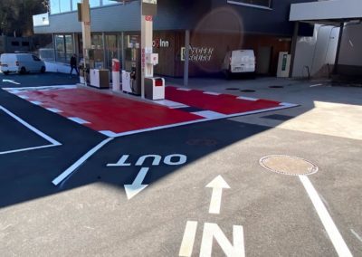 Station-service customisée en thermoplastique